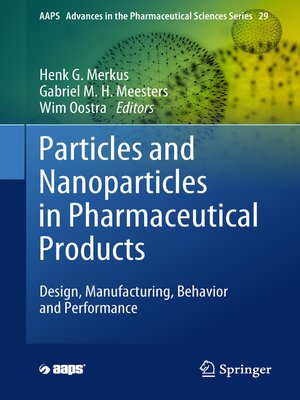 cover image of Particles and Nanoparticles in Pharmaceutical Products